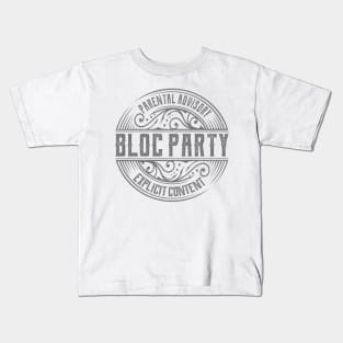 Bloc Party Vintage Ornament Kids T-Shirt